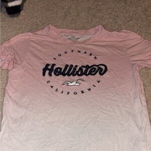 Hollister Light Pink Graphic Tee